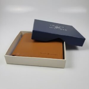Tommy Hilfiger Classic Tan Leather Wallet